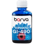 Recipient de cerneală Barva G490 (Canon G-Series), G490-504 (709), Cyan