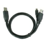 Cablu de încărcare și date Cablexpert CCP-USB22-AM5P-3, 2 х USB 2.0/Mini-USB, 0,9 m, Negru - imagine 5