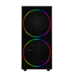 Carcasă PC Gamemax Black Hole, Midi-Tower, Fără PSU, Negru - Image 7