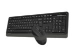 Set Tastatură + Mouse A4Tech FG1010S, Fără fir, Gri - Image 7
