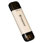 Memorie USB Transcend JetFlash 930C, 128GB, Auriu - imagine 5