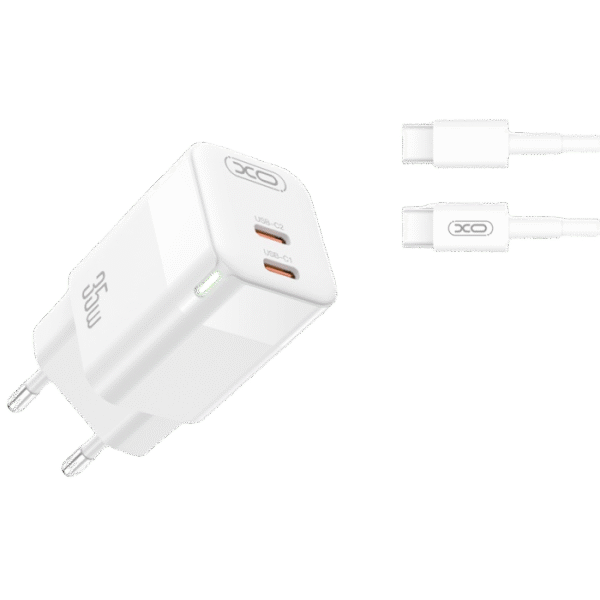 Încărcător XO CE07, 35W, Alb