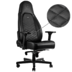 Scaun Gaming Noblechairs Icon, PU Piele, Negru - Image 2