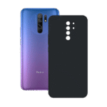 Husă Xcover Redmi 9 - Soft Touch (Microfiber), Negru
