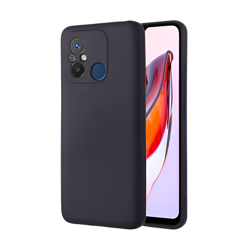 dbecb203-4a21-4d93-815f-40ea8a8ae03e Xcover husa p/u Xiaomi Redmi 12C, Soft Touch (Microfiber), Black - Image 1