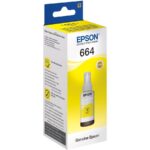 Recipient de cerneală Epson T664, 70ml, Galben - Image 4