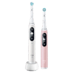 Periuță de dinți electrică Braun Oral-B iO 6 Duo, Alb | Roz