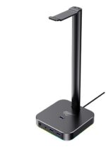 Stand pentru căști gaming Havit TH610, USB, Negru - Image 3