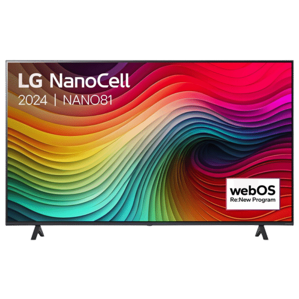 55" LED SMART TV LG 55NANO81T6A, 3840x2160 4K UHD, webOS, Negru