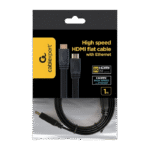 Cablu Video Cablexpert CC-HDMI4F-1M, HDMI (M) - HDMI (M), 1m, Negru - Image 6
