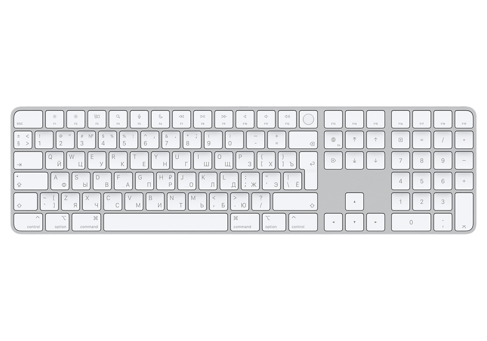 e24ef35a-6e66-4758-84b0-0639b79ecc77 Tastatură Apple MK2C3RS/A, Fără fir, Alb - Image 1