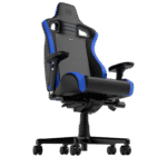 Scaun Gaming Noblechairs Epic, PU Piele, Negru | Albastru - imagine 9