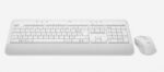 Set Tastatură + Mouse Logitech MK650, Fără fir, Alb - Image 3