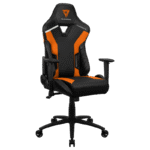 Scaun Gaming ThunderX3 TC3, PU Piele, Negru/Portocaliu - Image 9