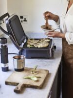 Grătar electric Cuisinart GR47BE, 1600W, Negru - Image 8