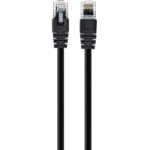 Patch cord Cablexpert PP12-7.5M/BK, CAT5e UTP, 7,5m, Negru