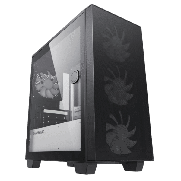 Carcasă PC Gamemax Aero Mini ECO, Micro-ATX, Fără PSU, Negru