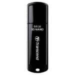 64GB USB3.1 Flash Drive Transcend "JetFlash 280T", Black, Endurance 3D NAND (R/W:140/40MB/s) Bulk