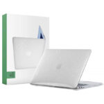 Husă pentru laptop Tech Protect Smartshell Macbook Air 13 (2018-2020), 13", Policarbonat, Glitter Clear - Image 3