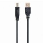 Cablu de date pentru periferice Gembird CCP-USB2-AMBM-15, USB Type-A/USB Type-B, 5m, Negru - Image 2