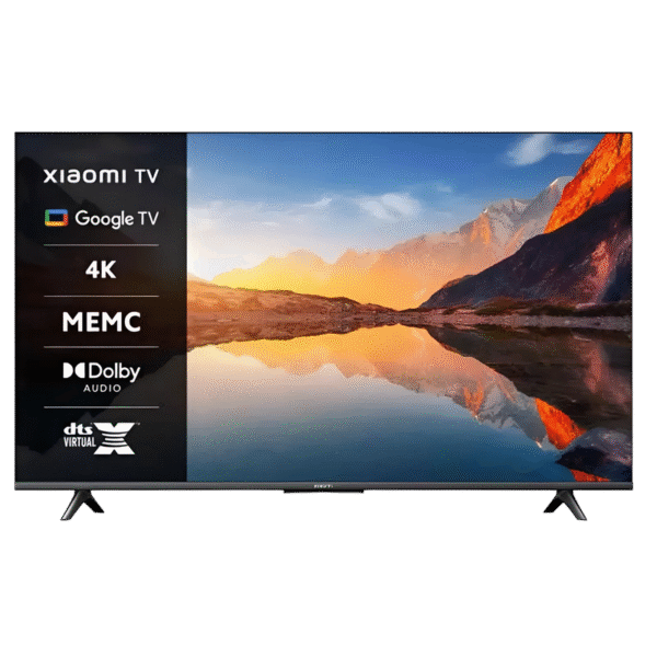 50" LED SMART TV Xiaomi ELA5489EU, 3840x2160 4K UHD, Google TV, Negru