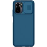 Husă tip carte Nillkin Redmi Note 10 - Camshield, Albastru - imagine 3