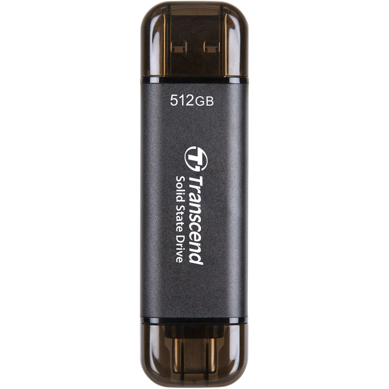 e87b4d69-0f9c-4bb1-8e31-5d21fcbc0c11 SSD portabil extern Transcend ESD310C, 512 GB, Negru (TS512GESD310C) - Image 1