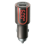Incărcător auto Forever 2x Type-C QC3.0+PD (30W), 30W, Gri