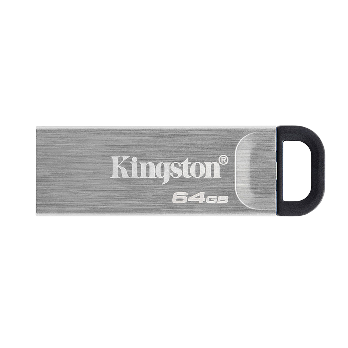 e93305bd-516e-473a-826d-07857bc70650 Memorie USB Kingston DataTraveler Kyson, 64GB, Argintiu - Image 1