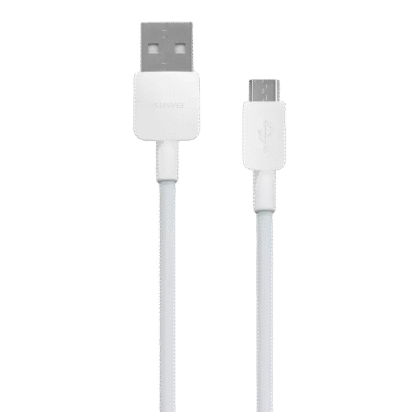 Cablu încărcare și sincronizare Huawei CP70, USB Type-A/micro-USB, 1m, Alb