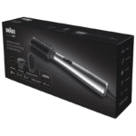 Uscător de păr-perie Braun AS4.3, 1000W, Argintiu - Image 4