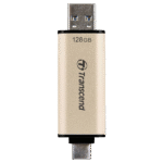 Memorie USB Transcend JetFlash 930C, 128GB, Auriu