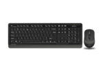 Set Tastatură + Mouse A4Tech FG1010S, Fără fir, Gri - Image 3