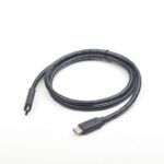 Cablu încărcare și sincronizare Cablexpert CCP-USB3.1-CMCM-1M, USB Type-C/USB Type-C, 1m, Negru - imagine 8