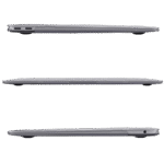 Husă pentru laptop Tech Protect Smartshell Macbook Air 13 (2018-2020), 13.3", Policarbonat, Crystal Clear - Image 2