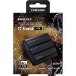 SSD portabil extern Samsung Portable SSD T7 Shield, 4 TB, Negru (MU-PE4T0S/WW) - imagine 12