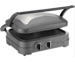 Grătar electric Cuisinart GR47BE, 1600W, Negru - Image 6