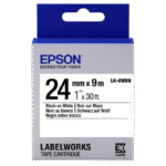 Cartuş de bandă Epson LK-6WBN, 24 mm x 9 m - Image 3