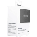 SSD portabil extern Samsung Portable SSD T7,  1 TB, Grey (MU-PC1T0T/WW) - imagine 4