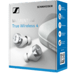 Căști Sennheiser Momentum 4 TWS, Alb | Argintiu - Image 2