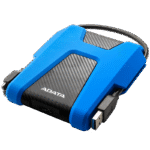 2.0TB (USB3.1) 2.5" ADATA HD680 Anti-Shock External Hard Drive, Black/Blue (AHD680-2TU31-CBL) - imagine 3