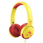 XO Headphones Kids, EP47 stereo, Red-Yellow