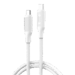 Cablu încărcare și sincronizare XO NB-Q265B, USB Type-C/USB Type-C, 1m, Alb