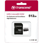 Card de Memorie Transcend microSDXC 350V, 512GB (TS512GUSD350V) - Image 2