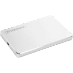 HDD portabil extern Transcend StoreJet 25C3S, 2 TB, Argintiu (TS2TSJ25C3S)