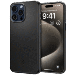 Husă Spigen iPhone 15 Pro Max Thin Fit, Negru
