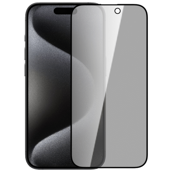 Sticlă de protecție Nillkin iPhone 15 Pro Guardian Full coverage privacy, Negru