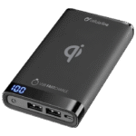 Acumulator extern Cellularline FreePower MANTA 8000 Wireless, 8mAh, Negru
