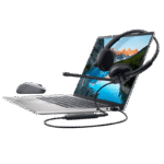 Căști DELL WH1022, Negru - imagine 4