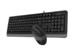 Set Tastatură + Mouse A4Tech F1010, Cu fir, Negru/Gri - Image 6